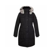 Sneeuw Magie Lange Jas Wellensteyn , Black , Dames