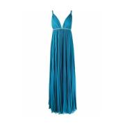 Maxi Dresses Tassos Mitropoulos , Blue , Dames