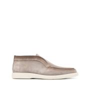 Slip-On Suède Laarzen Santoni , Brown , Heren