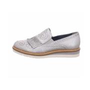 Metallic Slipper Tamaris , Gray , Dames