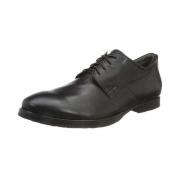 Zwarte Veterschoenen Think! , Black , Heren