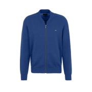 Supersoft Cardigan Westen Fynch-Hatton , Blue , Heren