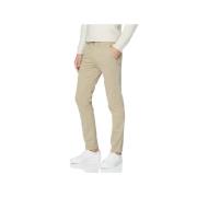 Slim Fit Chino Broek Knoop Marc O'Polo , Beige , Heren