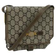 Pre-owned Leather gucci-bags Gucci Vintage , Beige , Dames