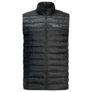 Pilvi Down Vest voor Mannen Jack Wolfskin , Black , Heren