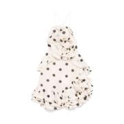 Polka Dot Halterjurk met Bloemenapplicatie Zimmermann , Multicolor , D...