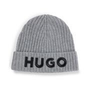 Stijlvolle Mutsen Hugo Boss , Gray , Unisex