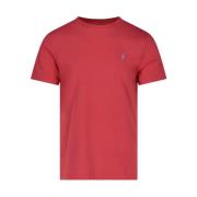 T-shirts Polo Ralph Lauren , Red , Heren