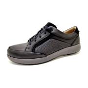 Stijlvolle Veterschoenen UN Trail Form Clarks , Black , Heren