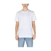 Heren Katoenen T-Shirt Herfst/Winter Collectie Calvin Klein Jeans , Wh...