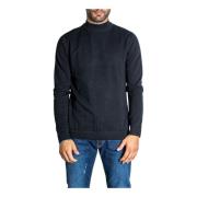 Heren Zwart Gebreid Jack & Jones , Black , Heren