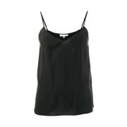 Zwarte Zijden Layla Camisole Top Equipment , Black , Dames