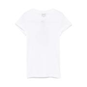 Witte Strik Detail T-shirt Birgitte Herskind , White , Dames