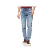 Slim Fit Straight Leg Jeans Replay , Blue , Heren