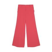 Framboosroze Wijde Broek Alberto Biani , Pink , Dames