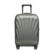 C-Lite Trolley Koffer met USB-poort Samsonite , Green , Heren