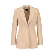 Elegante Blazer met Lange Mouwen Taifun , Beige , Dames