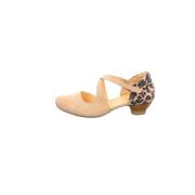 Veloursleren Pumps met Klettverschluss Think! , Multicolor , Dames