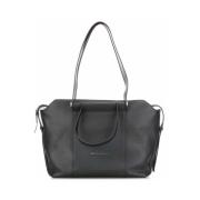 Zakelijke Shopper Tas Piquadro , Black , Dames