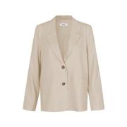 Stijlvolle Ariska Blazerjas mbyM , Beige , Dames