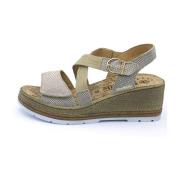 Bella Camel Sandals Mephisto , Gray , Dames