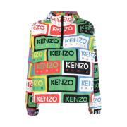 Hoodie met logo-print Kenzo , Multicolor , Dames