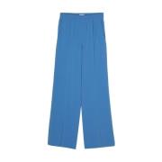 Korenbloemblauwe wijde broek Alberto Biani , Blue , Dames