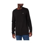 Essentiële Crew Neck Sweater Tommy Hilfiger , Black , Heren