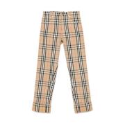 Ruitpatroon Katoenen Jeans Burberry , Beige , Heren