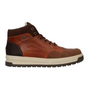 Warme Sportieve Veterboot met RiekerTex Rieker , Brown , Heren