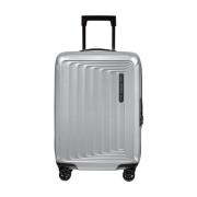 Modern Vierkant Design Trolley Samsonite , Gray , Heren