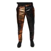 Multicolor Jacquard Regular Fit Pantalon Dolce & Gabbana , Multicolor ...