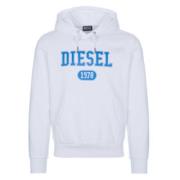 Stijlvolle Pullover Sweater Diesel , White , Heren