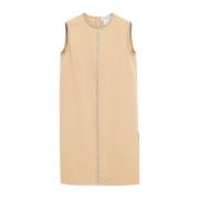 Stijlvolle Jurken voor elke gelegenheid Sportmax , Beige , Dames