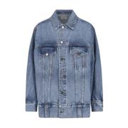 Denim Jackets Khaite , Blue , Dames