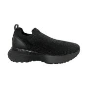 Casual Instap Schoenen Michael Kors , Black , Dames