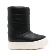 Gewatteerde Instap Chunky Zool Schoenen Rick Owens , Black , Heren