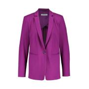 Slim Fit Blazer Gerry Weber , Purple , Dames