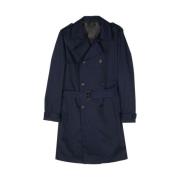 Belted Coats Reveres 1949 , Blue , Heren