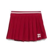 Rok met geribbelde tailleband en logostreep Amiri , Red , Dames