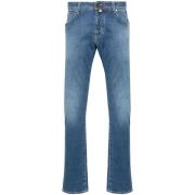 Slim-fit Jeans Jacob Cohën , Blue , Heren