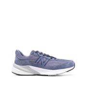 Blauwe Mesh Sneakers met Amandel Teen New Balance , Purple , Heren