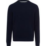 Moderne Katoenmix Pullover Brax , Blue , Heren