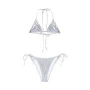 Witte Strandkleding Set Driehoek Cup Jean Paul Gaultier , White , Dame...