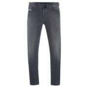 Stijlvolle Jeans Collectie Diesel , Gray , Heren