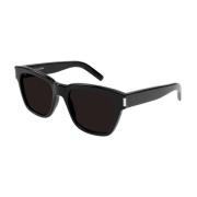 Klassieke vierkante zonnebril SL 560 Saint Laurent , Black , Dames