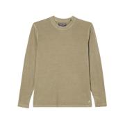 Lange Mouw Crew Neck T-Shirt Marc O'Polo , Beige , Heren