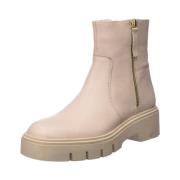 Elegante Enkellaars ara , Beige , Dames