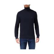 Overdreven Structuur Rolnek Trui Tommy Hilfiger , Blue , Heren