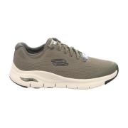 Arch Fit Groene Schoenen Skechers , Green , Heren